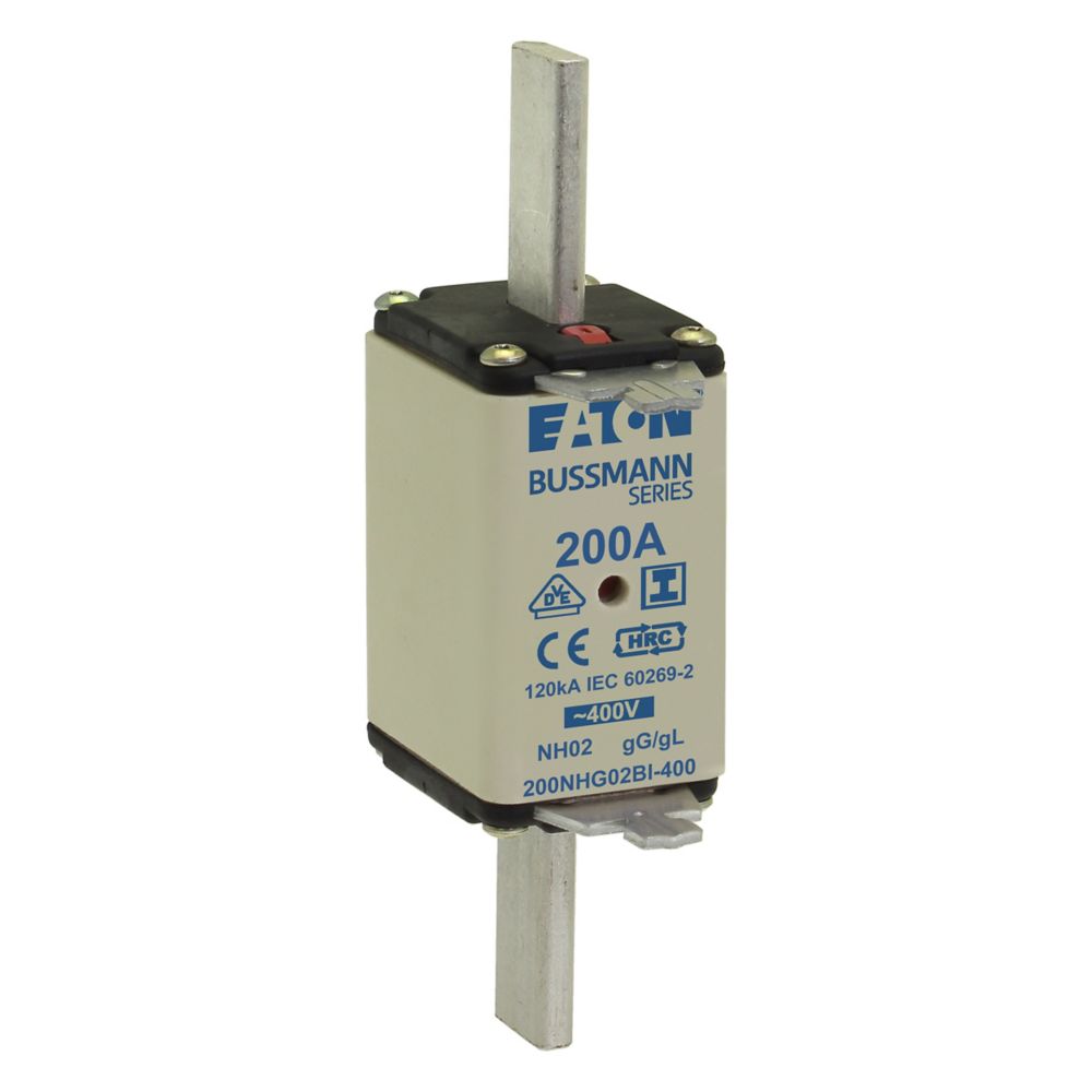 NH FUSE 200A 400V GG/GL SIZE 02