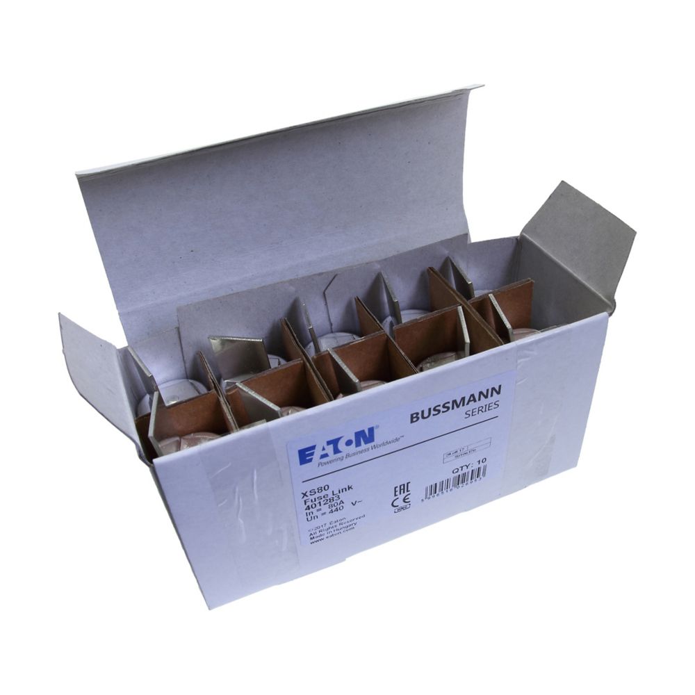 80Amp 440V ac OFFSET BLADE TAG BS88 FUSE