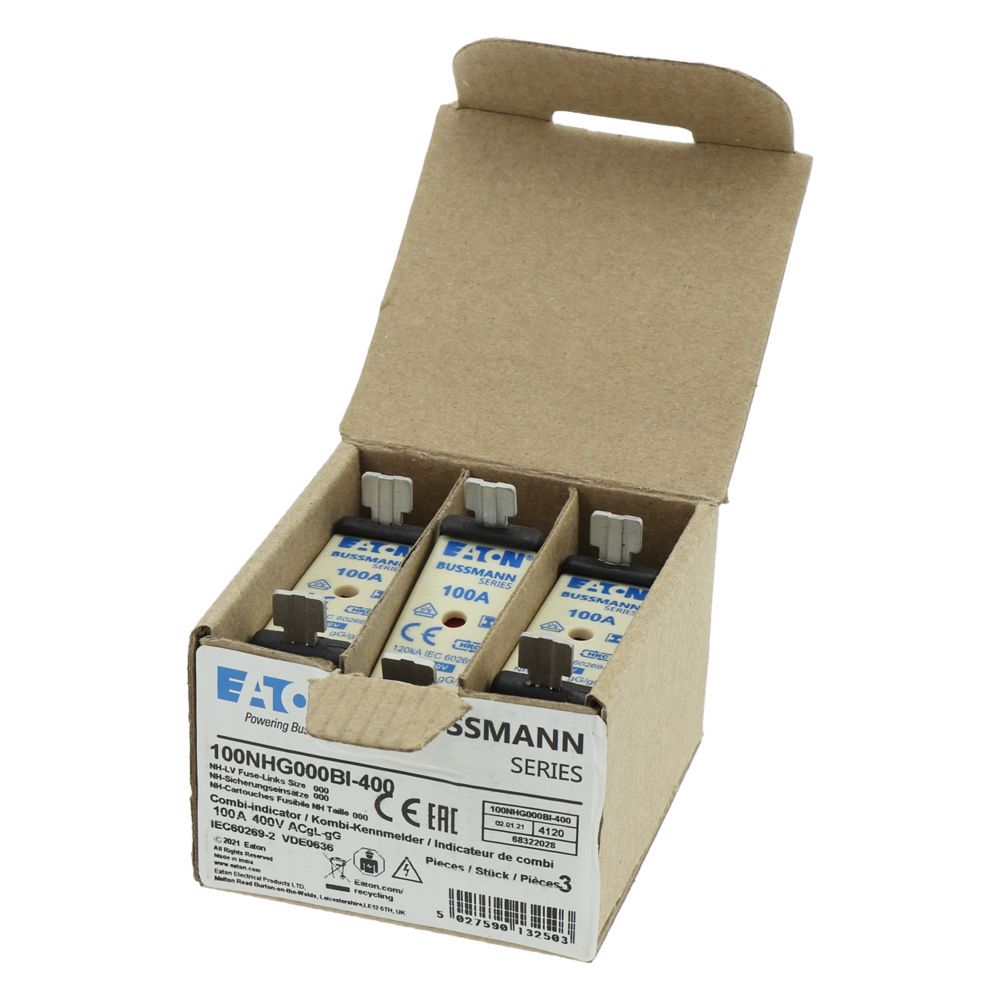 100A 400V SIZE 000 GG IMGL NH FUSE